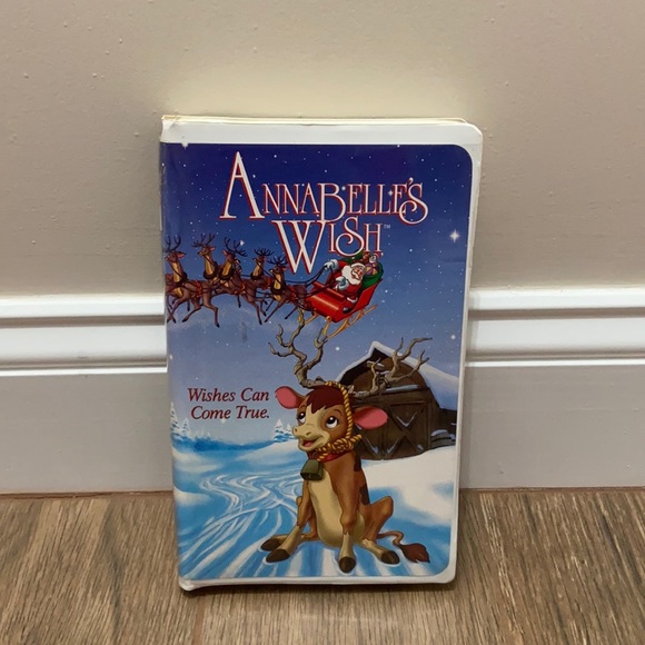 Annabelle's Wish The World From Way Up Here Media | Annabelles Wish Vhs Tape | Poshmark